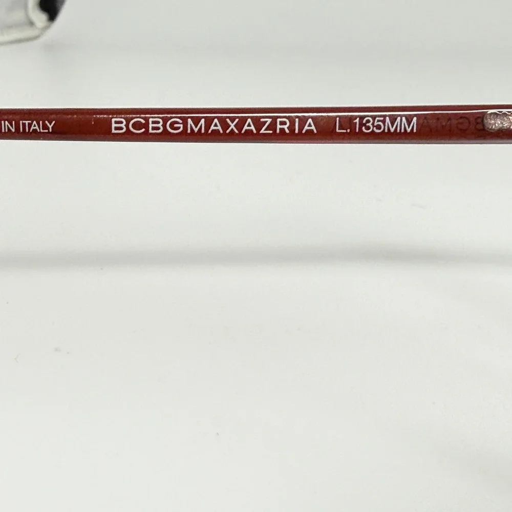 BCBGMAXAZRIA Kayden Raisin‎ Laminate Eyeglasses Frames 54-15-135 CV 22023